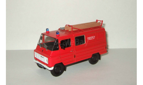 Жук Zuk A 15 Пожарный микроавтобус 1978 IST Kultowe Auta 1:43, масштабная модель, DeAgostini-Польша (Kultowe Auta), scale43