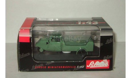 Tempo Dreirad 1955 Schuco 1:43 02551, масштабная модель, scale43