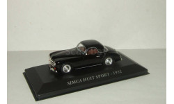 Симка Simca Huit Sport 1952 IXO Altaya 1:43