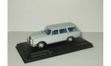 Мерседес Бенц Mercedes Benz 230 S 1967 Универсал IXO Whitebox 1:43, масштабная модель, 1/43, Mercedes-Benz