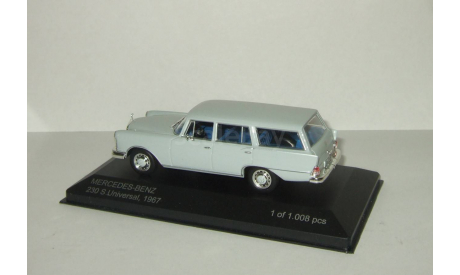 Мерседес Бенц Mercedes Benz 230 S 1967 Универсал IXO Whitebox 1:43, масштабная модель, 1/43, Mercedes-Benz