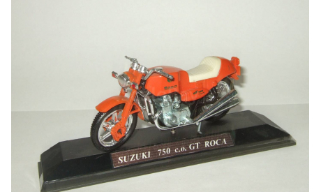 мотоцикл Сузуки Suzuki 750 GT Roca 1974 Guiloy 1:24 БЕСПЛАТНАЯ доставка, масштабная модель мотоцикла, scale24