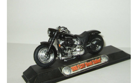 мотоцикл Харлей Harley Davidson FLSTF Street Stalker 2000 Maisto 1:24 БЕСПЛАТНАЯ доставка, масштабная модель мотоцикла, scale24, Harley-Davidson