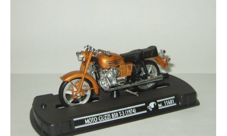 мотоцикл Moto Guzzi 850 T-3 1974 Guiloy 1:24 БЕСПЛАТНАЯ доставка, масштабная модель мотоцикла, scale24