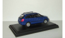 Шкода Skoda Fabia II Combi Универсал Синий Abrex 1:43, масштабная модель, 1/43, Škoda