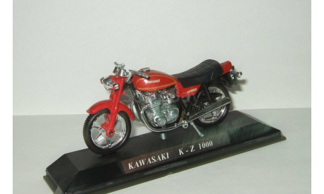 мотоцикл Kawasaki KZ 1000 1977 Guiloy 1:24 БЕСПЛАТНАЯ доставка, масштабная модель мотоцикла, 1/24