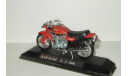 мотоцикл Kawasaki KZ 1000 1977 Guiloy 1:24 БЕСПЛАТНАЯ доставка, масштабная модель мотоцикла, 1/24