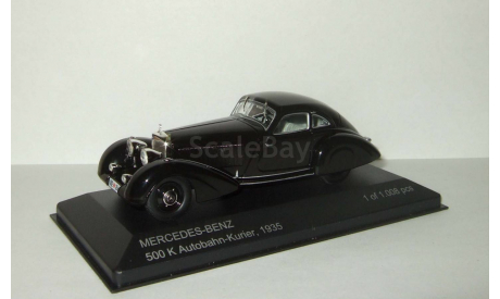 Мерседес Бенц Mercedes Benz 500 K Autobahn Kurier 1935 IXO Whitebox 1:43, масштабная модель, Mercedes-Benz, scale43