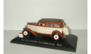 Ситроен Citroen Traction 15 A Familiale IXO Nostalgie 1:43 № 119, масштабная модель, Citroën, scale43