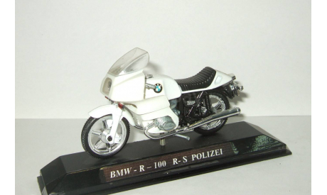 мотоцикл БМВ BMW R 100 R S Polizei Police 1979 Guiloy 1:24 Made in Spain БЕСПЛАТНАЯ доставка, масштабная модель мотоцикла, 1/24