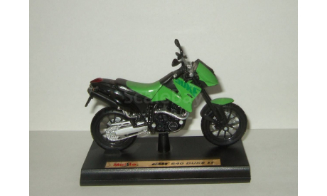 мотоцикл KTM 640 Duke 1998 Maisto 1:18 БЕСПЛАТНАЯ доставка, масштабная модель мотоцикла, 1/18