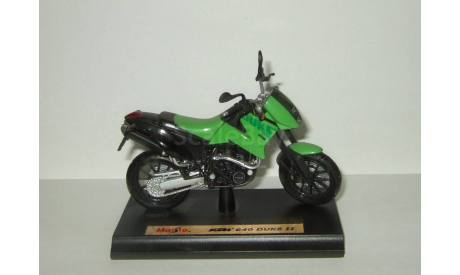 мотоцикл KTM 640 Duke 1998 Maisto 1:18 БЕСПЛАТНАЯ доставка, масштабная модель мотоцикла, 1/18