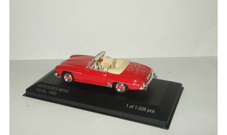 Мерседес Бенц Mercedes Benz 190 SL W121 1955 Whitebox 1:43, масштабная модель, 1/43, Mercedes-Benz