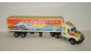 игрушка машинка Freightliner Century + полуприцеп Фура 1995 USA Сделано в 1990-е 1:50, масштабная модель, scale50