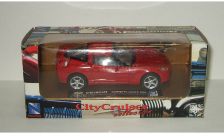 Шевроле Chevrolet Corvette Coupe 2006 New Ray 1:43, масштабная модель, scale43
