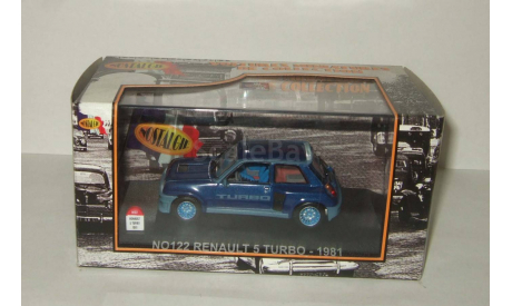 Рено Renault 5 Turbo 1981 Norev Nostalgie 1:43 № 122, масштабная модель, scale43