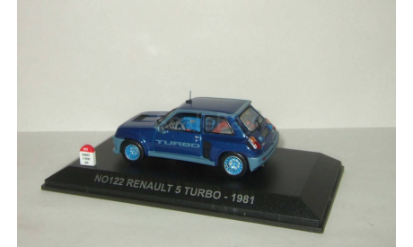 Рено Renault 5 Turbo 1981 Norev Nostalgie 1:43 № 122, масштабная модель, scale43
