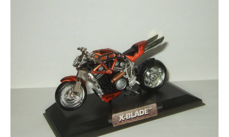 мотоцикл Street Power X Blade 1999 Maisto 1:18 БЕСПЛАТНАЯ доставка, масштабная модель мотоцикла, scale18