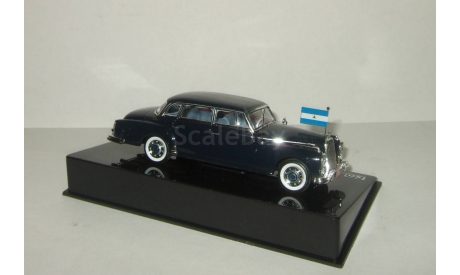 лимузин Мерседес Бенц Mercedes Benz 300 D W186 President Somoza Nicaragua 1957 IXO 1:43 CLC187, масштабная модель, scale43, IXO Road (серии MOC, CLC), Mercedes-Benz