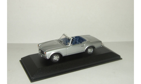 Мерседес Бенц Mercedes Benz 230 SL W113 1968 Серебристый Minichamps 1:43, масштабная модель, scale43, Mercedes-Benz