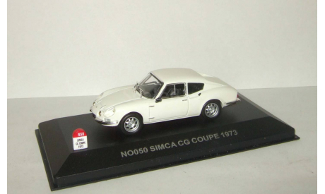 Симка Simca CG Coupe 1973 Norev Nostalgie 1:43 № 050, масштабная модель, scale43