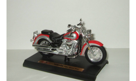 мотоцикл Ямаха Yamaha Road Star 2001 Maisto 1:18 БЕСПЛАТНАЯ доставка, масштабная модель мотоцикла, scale18