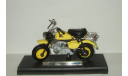 мотоцикл Хонда Honda Monkey 1967 Welly 1:18 БЕСПЛАТНАЯ доставка, масштабная модель мотоцикла, 1/18