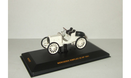 Мерседес Бенц Mercedes Benz Simplex 35HP 1901 Белый IXO Museum 1:43 MUS027, масштабная модель, scale43, IXO Museum (серия MUS), Mercedes-Benz