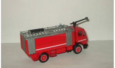 Мерседес Бенц Mercedes Benz Пожарный Solido 1:50, масштабная модель, 1/50, Mercedes-Benz
