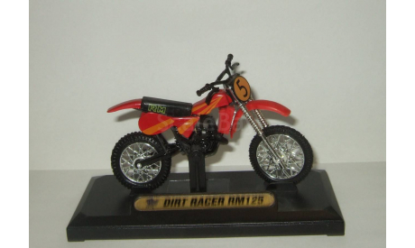мотоцикл Dirt Racer RM 125 1978 Maisto 1:18 БЕСПЛАТНАЯ доставка, масштабная модель мотоцикла, scale18