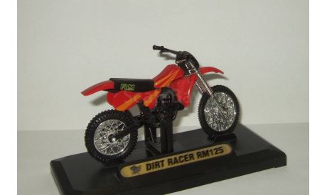 мотоцикл Dirt Racer RM 125 1978 Maisto 1:18 БЕСПЛАТНАЯ доставка, масштабная модель мотоцикла, scale18
