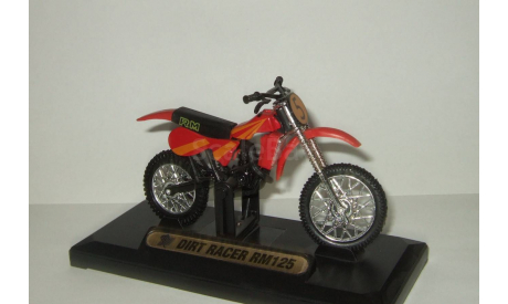 мотоцикл Dirt Racer RM 125 1978 Maisto 1:18 БЕСПЛАТНАЯ доставка, масштабная модель мотоцикла, scale18