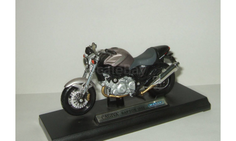 мотоцикл Cagiva Raptor 1000 2001 Welly 1:18 БЕСПЛАТНАЯ доставка, масштабная модель мотоцикла, 1/18