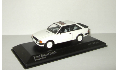 Форд Ford Escort III XR3i 1982 Minichamps 1:43 400085070, масштабная модель, scale43