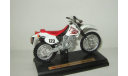 мотоцикл Хонда Honda XR 400 R 2002 Maisto 1:18 БЕСПЛАТНАЯ доставка, масштабная модель мотоцикла, scale18