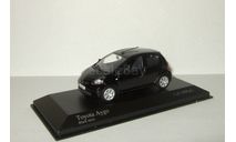 Тойота Toyota Aygo 2005 Черный Minichamps 1:43 400166401, масштабная модель, scale43