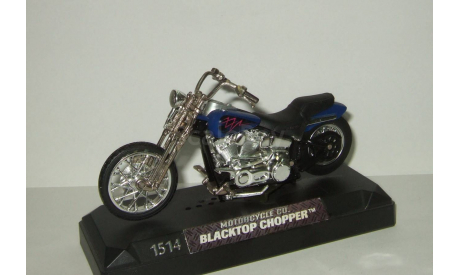 мотоцикл чоппер Blacktop Chopper 2001 Hot Wheels 1:18 БЕСПЛАТНАЯ доставка, масштабная модель мотоцикла, 1/18