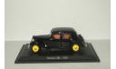 Ситроен Citroen Traction 11 BL 1939 Черный Altaya 1:43, масштабная модель, Citroën, scale43