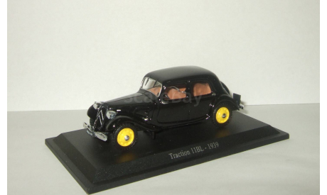 Ситроен Citroen Traction 11 BL 1939 Черный Altaya 1:43, масштабная модель, Citroën, scale43