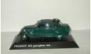 Пежо Peugeot 402 Gazogene 1939 Altaya 1:43, масштабная модель, 1/43