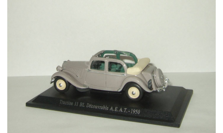Ситроен Citroen Traction 11 BL Decouvrable A. E. A. T. 1950 Altaya 1:43, масштабная модель, 1/43, Citroën