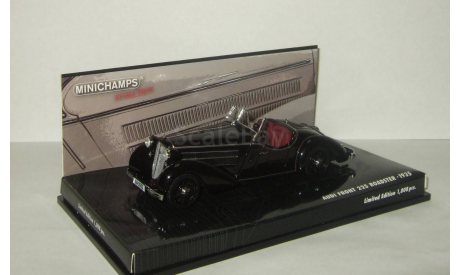 Ауди Audi Front 225 Roadster 1935 Черный Minichamps 1:43 437019131, масштабная модель, scale43