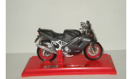 мотоцикл Дукати Ducati ST4 2000 Maisto 1:18 БЕСПЛАТНАЯ доставка, масштабная модель мотоцикла, 1/18