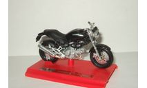 мотоцикл Дукати Ducati Monster dark 2001 Maisto 1:18 БЕСПЛАТНАЯ доставка, масштабная модель мотоцикла, scale18