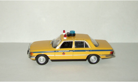 Мерседес Бенц Mercedes Benz SEL W116 1975 Милиция СССР IXO Полицейские машины мира 1:43, масштабная модель, scale43, IXO Road (серии MOC, CLC), Mercedes-Benz