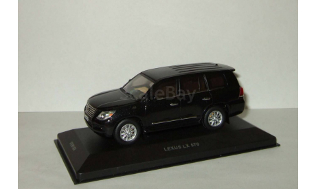 Лексус Lexus LX570 2009 4x4 Черный IXO VVM 1:43 VVM104, масштабная модель, 1/43, IXO Road (серии MOC, CLC)