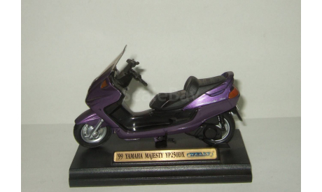 мотоцикл скутер мотороллер Ямаха Yamaha Majesty YP250DX 1999 Welly 1:18 БЕСПЛАТНАЯ доставка, масштабная модель мотоцикла, 1/18