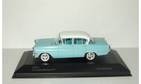 Опель Opel Olympia Rekord P1 1959 IXO Whitebox 1:43, масштабная модель, scale43