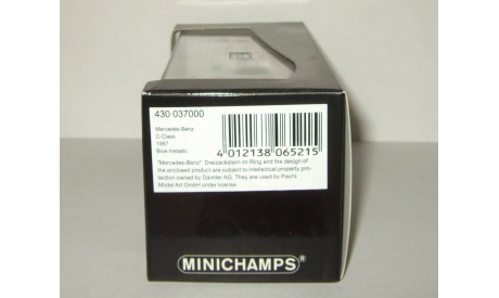 Мерседес Бенц Mercedes Benz C class W202 1997 Minichamps 1:43, масштабная модель, Mercedes-Benz, scale43