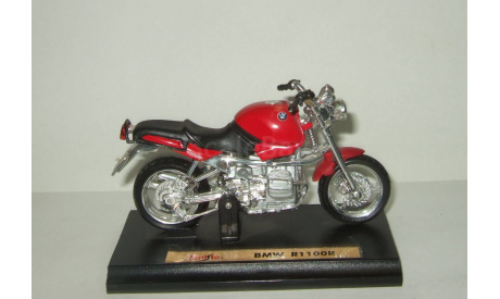 мотоцикл БМВ BMW R 1100R 1998 Maisto 1:18 БЕСПЛАТНАЯ доставка, масштабная модель мотоцикла, scale18